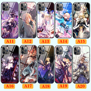 WENYAFFOPPOFindX7/X6pro/FindX8S+磨砂手機(jī)殼realmeGTneo6SE真我GT7硅膠Reno12/11pro動漫A3i防摔A5軟套 fate吾王-黑貞德fgo動漫周邊 磨砂硅膠軟殼-下單請留言型號和圖案編號