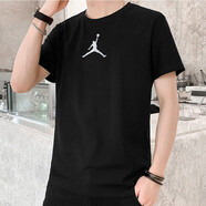 耐克（NIKE） AJ短袖男2023春季新款A(yù)IR JORDAN運動上衣圓領(lǐng)透氣T恤飛人半袖潮 CW5191-010 XL