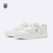 蓋世威（K·SWISS）KSWISS蓋世威男女網(wǎng)板  23秋季新款 復(fù)古運動鞋GRANCOURT 9052-U 【透氣款】106溫布爾登白/夢幻金 36