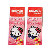 舒客寶貝（sakykids）舒客兒童牙膏健齒防蛀草莓鮮橙去黃漬2-6-12歲男女小孩 凱蒂貓2-6歲2支