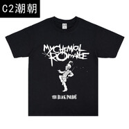C2潮朝My Chemical Romance The Black Parade t恤男男女街頭vi 黑色 S