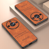 宋兵甲（ZOBIG）榮耀X50手機殼 復古皮紋防摔 榮耀X50【卡奇棕】