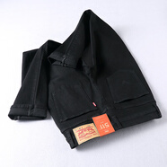 李維斯（Levi's）511牛仔褲男冬季常規款修身小直筒復古顯瘦經(jīng)典 純黑色 32