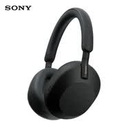 索尼（SONY）WH-1000XM5 頭戴式無線降噪 藍牙耳機 AI智能降噪 黑色 618 蘋果耳機