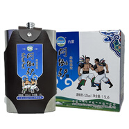 悶倒驢52度內(nèi)蒙古老字號(hào)特色草原糧食酒清香型白酒52度鋼壺1.5L*6瓶整箱
