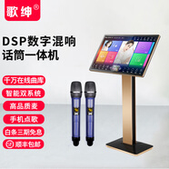 歌紳VM3 家用點(diǎn)歌機一體機 觸摸屏家庭ktv功放音響套裝客廳卡拉ok唱歌全套音王系統 21.5吋一體機內置話(huà)筒混響 6TB