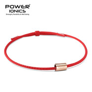 power ionicsPOWER IONICS新品負(fù)離子項(xiàng)環(huán)情侶生肖兔本命年紅繩項(xiàng)鏈可定制刻字 紅色/玫瑰金配飾 L/XL（可調(diào)至50厘米）
