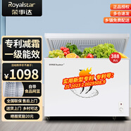 榮事達（Royalstar）330L冰柜家用商用大容量囤貨冷柜 一級能效節(jié)能省電冷藏冷凍轉(zhuǎn)換小型電冰柜 以舊換新 388L 【一級能效 微霜款】
