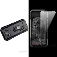 萬浮生適用Ulefone Armor 27T Pro手機(jī)殼支架軟套硅膠Ulefone Armor 27保護(hù)殼全包創(chuàng)意歐樂風(fēng)Armor 27Pro 黑色【帶支架款+鋼化膜】Ulefone Armor 其