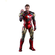 HOTTOYS復(fù)仇者聯(lián)盟4 鋼鐵俠 HT人偶手辦模型 鋼戰(zhàn)損鐵俠MK85 HT
