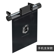 適用于凱迪拉克汽車用垃圾袋XT4XT5XT6CT4車載垃圾桶改裝內(nèi) 灰色【升級(jí)帶手機(jī)支架】