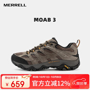 邁樂(lè)（Merrell）MERRELL邁樂(lè)男款戶(hù)外徒步鞋MOAB3防滑耐磨輕量登山徒步鞋