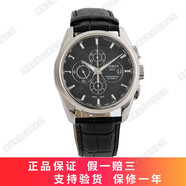 【二手95新】天梭(TISSOT)經(jīng)典系列庫圖計時(shí)T035.627自動(dòng)機械男士手表瑞士手表43mm 黑盤(pán)-皮帶T035.627.16.051.00
