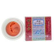 祈顏 新顏姬精莊金顏姬化妝品護膚品套裝五件套補水保濕（霜可互換） 晚霜膏體紅色紅盒