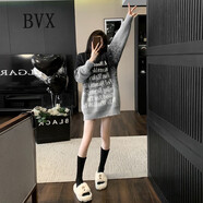 BVX毛衣秋冬季女裝新款韓版百搭時(shí)尚氣質(zhì)高級(jí)感時(shí)髦休閑針織上衣潮 圖片色 S