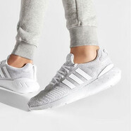 阿迪達(dá)斯（adidas）女鞋子運(yùn)動(dòng)休閑鞋 2024秋季新款白色運(yùn)動(dòng)鞋透氣網(wǎng)面慢跑鞋輕便時(shí) GZ3499/三葉草/白灰 36
