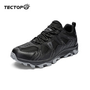 探拓（TECTOP）休閑鞋 戶(hù)外旅行登山耐磨透氣徒步鞋 2339221TB 男經(jīng)典黑/深灰40