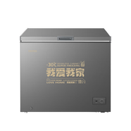 奧馬小型冰柜203升家用商用超低溫-30°深冷速凍冷柜單溫臥式頂開(kāi) 標準 203L