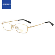 精工（SEIKO）眼鏡框男款全框鈦材輕商務(wù)潮流遠近視眼鏡架H01046 01 51mm