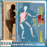 2冊 內家拳幾何學(xué) 三維空間里的勁與意+武學(xué)內勁入門(mén)實(shí)操指導 功夫 內家拳 武術(shù)拳術(shù)原理 拳理知識書(shū)籍C