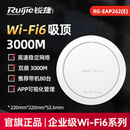Ruijie銳捷RG-EAP262E/262G千兆吸頂WFI6雙頻3000M無線覆蓋吸頂路由器 銳捷RG-EAP262E