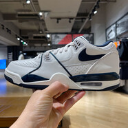耐克（Nike）籃球鞋男鞋2025夏季新款AIR FLIGHT 89 AJ4兄弟款復古氣墊休閑運 FQ8256-001白色AIR FLIGHT 42.5