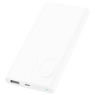 榮耀移動(dòng)電源2 10000mAh Micro 9V/5V2A 18W雙向快充/大容量/ 聚合物/充電寶/移動(dòng)電源 白色