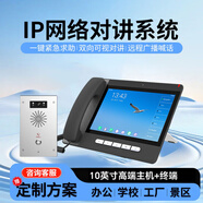萊樂 （LEILER）IP網(wǎng)絡(luò)廣播對講系統(tǒng)雙向IP語音可視對講局域網(wǎng)通話監(jiān)獄銀行工廠停車場一鍵對講終端管理主機