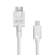 俏妙智能鋼琴數據線(xiàn) The ONE電鋼琴連接線(xiàn) 適用于蘋(píng)果iPad安卓 白色 TOP型號:蘋(píng)果小頭(線(xiàn)) 1