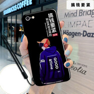 倍思力 適用蘋(píng)果6sPlus手機殼iPhone 6plus保護套卡通全包軟殼創(chuàng  )意男女款防摔 搞錢(qián)要緊+硅膠手繩 蘋(píng)果6plus/6splus通用