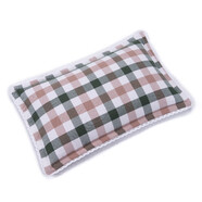 林夕一晨水洗棉純棉枕套 全棉老粗布單人枕頭套單只裝枕芯套枕頭罩枕頭皮 格調草木綠【全棉水洗棉】 枕套中號40x60