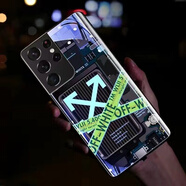適用紅魔9pro+手機殼紅魔8spro潮牌紅魔7s來(lái)電發(fā)光8pro創(chuàng  )意防摔手機保護殼套 拆機OFF 紅魔9 Pro
