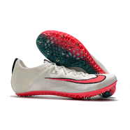 蘇炳添Maxfly氣墊田徑短跑釘鞋男女訓練比賽學(xué)生S9跑步釘子鞋FLY3 針織白紅 41