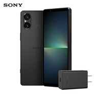 索尼（SONY）Xperia 5 V 智能5G手機 6.1英寸HDR OLED直屏 5000mAh電池 8G+256G 黑色 充電器套裝