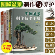 盆景書籍全套5冊 圖解樹木盆景制作與養(yǎng)護 柏樹木盆景等 樹木盆景制作技法 盆景造型設計書 栽培技術(shù)入門教程 中小型花卉盆景書