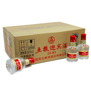 五糧液股份公司 濃香型白酒 五糧小酒 52度 100mL 24瓶 五糧迎賓酒佳釀