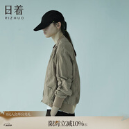 日著（rizhuo）日著原創(chuàng)設(shè)計(jì)女裝2025秋新款城市輕戶外棒球服飛行員夾克短外套 卡其 L