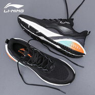 李寧（LI-NING）男鞋運動鞋子男2025春夏季新款緩震跑步鞋輕便軟底戶外休閑旅游鞋 云緩震-黑色 42