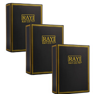 芮一芮一RAYI黑色清潔補(bǔ)水保濕面膜黑金貼片滋潤收縮毛孔貼膜10片 黑色3盒