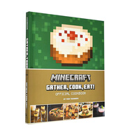 我的世界：采集烹飪享用 官方食譜書(shū) Minecraft: Gather， Cook， Eat! Official Cookbook 原版英文餐飲生活美食翰德圖書(shū)