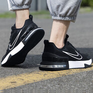 耐克（NIKE）官方艦店男鞋 夏季新款運(yùn)動(dòng)鞋AIR MAX緩震耐磨休閑鞋網(wǎng)面跑步鞋 黑白網(wǎng)面/AIR MAX 45