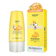 史努比（SNOOPY）防曬乳水感防曬霜男女學(xué)生面部清爽SPF50+PA++姍拉娜聯(lián)名 史努比姍拉娜聯(lián)名防曬乳新款50g