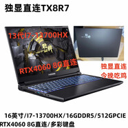 神舟 獨顯直聯(lián)T8 D94212QC\G8R9/TX8/T11/T8/TX9R9/RTX4070游戲本電腦 直連TX8R7/I7-13700HX/4060