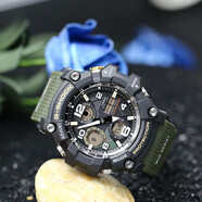 卡西歐CASIO手表 G-SHOCK 太陽(yáng)能防水戶(hù)外男士腕表小泥王 GWG-100-1A3（手提箱包裝）