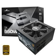 長城（Great Wall）額定550W X5金牌全模電腦電源（漏電監(jiān)測/全電壓/單路12V/70cm長線材）