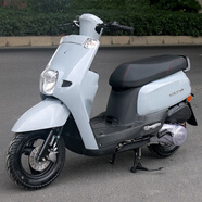 酷奇S5 125CC-100CC國四電噴踏板車摩托車省油外賣復(fù)古可上牌 水泥灰 125CC國三化油器版本(不能上牌)