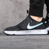 耐克（NIKE）男鞋PG4 EP 保羅喬治4代 黑白拉鏈舒適耐磨緩震籃球鞋 CD5082-004 40.5