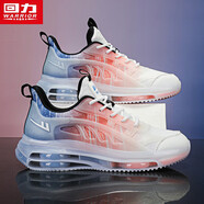 回力(Warrior)休閑鞋男潮流百搭系帶男鞋透氣運動(dòng)鞋 3275 白藍桔 41