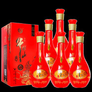 牛欄山（niulanshan）【中秋送禮】北京百年牛欄山 高度白酒 濃香型 聚會宴請 52度 500mL 6瓶 整箱 三個禮袋