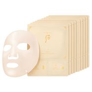 Whoo后面膜 秘貼面膜貼 鹿茸面膜 水妍睡眠面膜 拱辰享白善土面膜黑頭 秘貼清顏順滑面膜10片(淡化細(xì)紋 保濕滋養(yǎng)修護(hù))